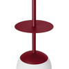 PLAAT A burgundowa sufitowa lampa wisząca (PLA145P0) - Ummo