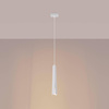 Pojedyncza lampa wisząca nad wyspę kuchenną PRYSM 1 biała (SL.1397) - Sollux Lighting