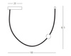 CEILING LED LIGHT 18W 3000K ALUMINIUM BLACK (22249 Zambelis) - Zambelis
