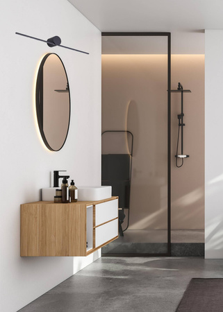 Kinkiet CAMARA czarny 40 cm (W89949-6W-BK) - Zuma Line