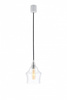 Lampa wisząca LONGIS II  przewód czarny (10134109) - KASPA - żyrandol