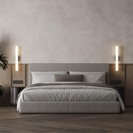 Mały złoty kinkiet z funkcją regulacji światła Linea LED CCT IP44 (LP-0510/1W-45 GD) - Light Prestige