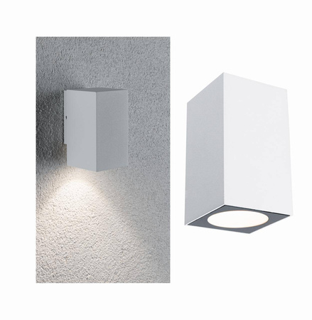 Oprawa elewacyjna FLAME LED 1X3.8W 320lm 3000K IP44 230V biała (PL94329) - PAULMANN