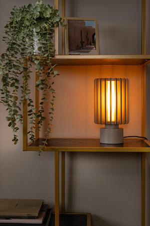 Nowoczesna lampa stołowa LAMBRES (45510/01/41) - Lucide