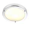 Plafon Portico chrome IP44 40W (59850) - Saxby