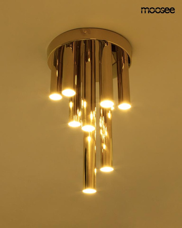 MOOSEE lampa sufitowa / plafon ORGANO 20  złota (MSE1501100596) - Moosee