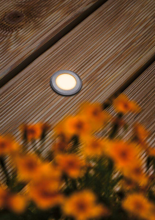 Oprawa wpuszczana podłogowa LED 2.2W 60lm IP67 2200K 230V aluminium metal (PL94726) - PAULMANN