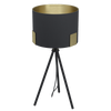 Lampa Stołowa TORTOLA 1 czarna (39965) - EGLO
