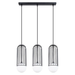 Lampa wisząca BRINA 3L czarna (SL.1334) - Sollux Lighting