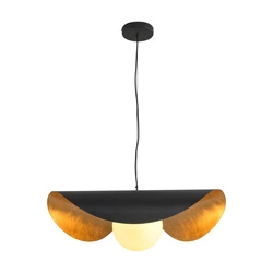 Lampa wisząca ENZO czarno złota 60 cm (ST-F22020601-D60 black) - Step into Design