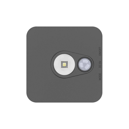Lampka Podszafkowo-Schodowa Stanley Czarny 3CCT 7,5*7,5cm (EKB1392) - Eko-Light