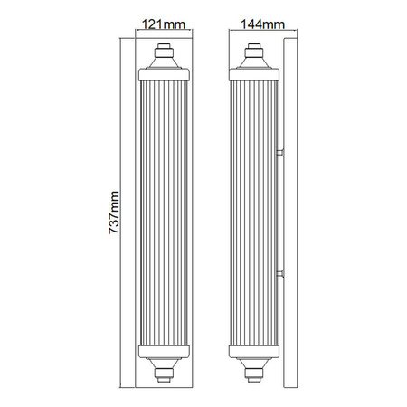 Kinkiet Paulson (FE-PAULSON-W4) - Elstead Lighting