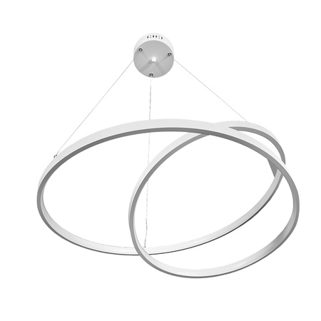 Lampa wisząca led 60w biała DL-J06 + Pilot MONA - DomenoLED