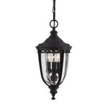 Lampa zewnętrzna, wisząca ENGLISH BRIDLE kol. CZARNY (FE/EB8/M BLK) - Feiss - Elstead Lighting