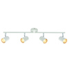 Lampa sufitowa Arezzo 4lt bar white 7W (73686) - Saxby