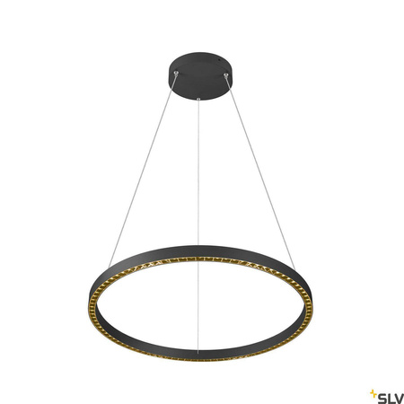 Lampa świecąca góra/dół ONE CUBE UP/DOWN 3000 K, DALI 2, Touch, czarna (1007665) - SLV