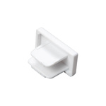 Zasilanie + Zaślepka Do Szynoprzewodu Biały 1-Obwodowy (ML2142) - Milagro