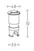 OUTDOOR RECESSED LIGHT LED 3W (E179 Zambelis) - Zambelis