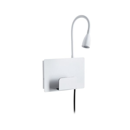 Oprawa ścienna HALINA LED USB-C biały mat (PL71100) - PAULMANN