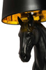 Lampa podłogowa KOŃ HORSE STAND S czarna - włókno szklane (JB001S) - King Home
