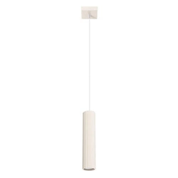 Lampa wisząca KARBON 1 beżowy (SL.1592) - Sollux Lighting