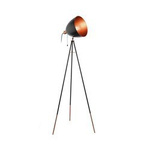 Lampa podłogowa CHESTER czarno-miedziana (49386- Eglo)