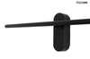 Lampa ścienna TOBIA czarna (MSE010100350) - Moosee