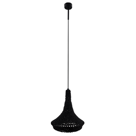 Lampa wisząca Mahaka 1 - Czarna (260 mm)   (5172) - Shilo