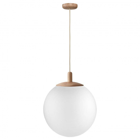 Lampa wisząca ALUR WOOD L kolor Drewno (11150119) - KASPA