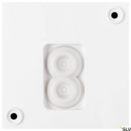 Kinkiet zewnętrzny Q-RING PHASE, IP65, biała (1007919) - SLV