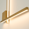 SCONCE LED LIGHT 13W 3000K ALUMINIUM-SILICON GOLD (23104 Zambelis) - Zambelis
