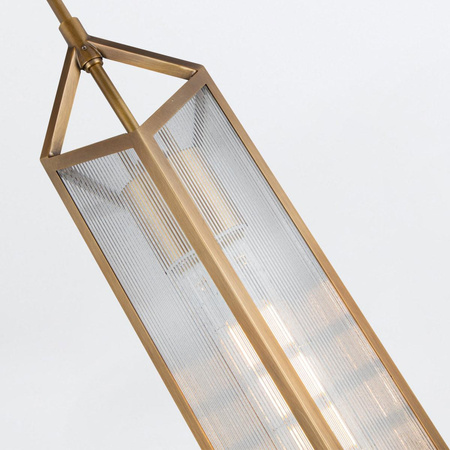 Lampa wisząca Cairo - 1 źródło światła - Vintage mosiądz (QN-CAIRO-1P-VBS-CR) - Quintiesse