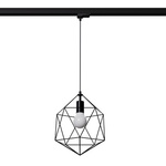 Lampa wisząca na szynie GASPARE czarna E27 4000K 7,5W 690lm (MYL.00363) - Make Your Light