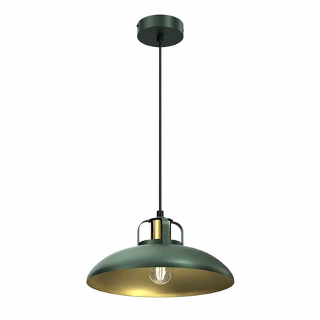 Lampa wisząca FELIX GREEN/GOLD 1 (MLP7709) - Milagro