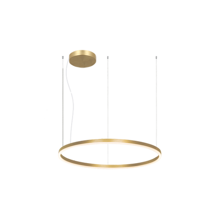 PENDANT LED 42W 300K ALUMINIUM & ACRYLIC GOLD (22239 Zambelis) - Zambelis