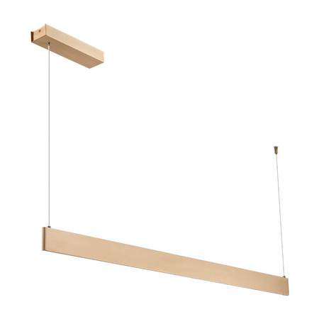 Lampa wisząca LINEA Gold 36W LED 3000K-4000K-5700K (ML1785) - Milagro