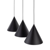 CONO BLACK LAMPA WISZĄCA 3 L LISTWA (10060) - TK Lighting