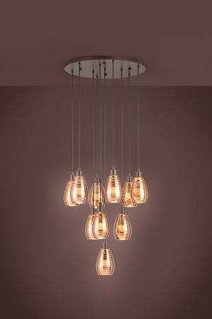 Lampa wisząca SIRACUSA brązowa (39509) - EGLO