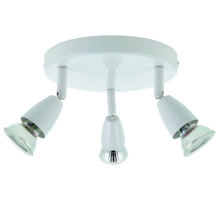 Lampa sufitowa Amalfi 3lt round white 35W (43283) - Saxby
