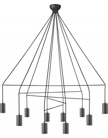 Lampa wisząca IMBRIA BLACK X - Nowodvorski - żyrandol