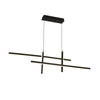 PENDANT LIGHT 41W 3000K ALUMINIUM BLACK (22023 Zambelis) - Zambelis