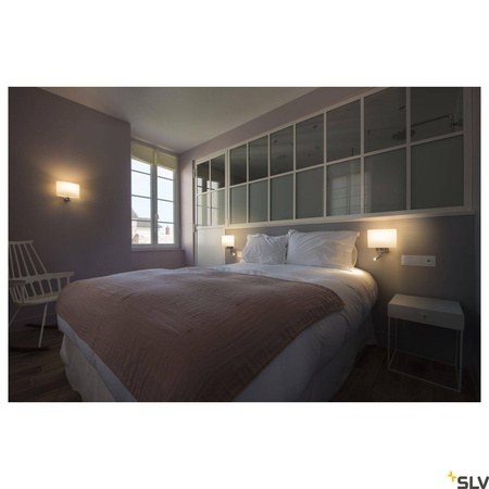 KENKUA SPOT, E27, lampa ścienna natynkowa LED indoor, chrom, 3000K (1002855) - SLV