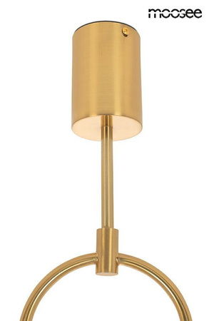 MOOSEE lampa wisząca LOW złota (MSE010100288) - Moosee 