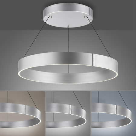 PURE E-CLIPSE LAMPA WISZĄCA ALUMINIUM (2561-95) - Paul Neuhaus