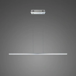 Lampa wisząca Linea No.1 100cm 3k srebrna (LA089/P_100_3k_silver) - ALTAVOLA DESIGN