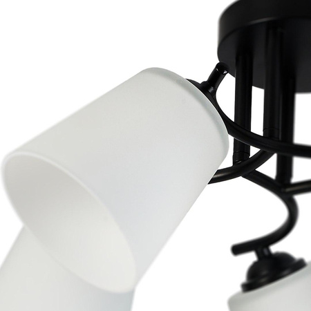 Lampa sufitowa Pafos Black 5xE27 (ML2258) - Milagro