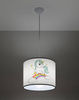 Lampa wisząca do pokoju dziecka bajkowy wzór JEDNOROŻEC 30 (SL.1412) - Sollux Lighting