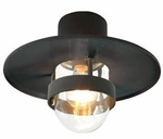 Lampa sufitowa zewnętrzna BERGEN 271 BLACK E27 LED 9W Norlys