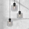 Lampa wisząca SOMBRA SMOKED 3xE27 (MLP8375) - Milagro