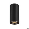 NUMINOS® CL PHASE L, wewnętrzna oprawa sufitowa natynkowa LED, czarna/czarna 3000 K 24° (1004322) - SLV